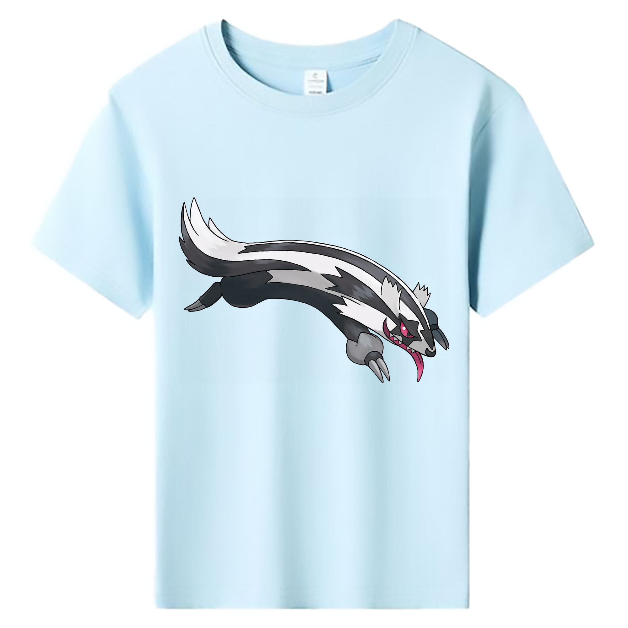 （画像用） ポケットモンスター Pokémon 綿100％キッズTシャツ（フロントプリント）